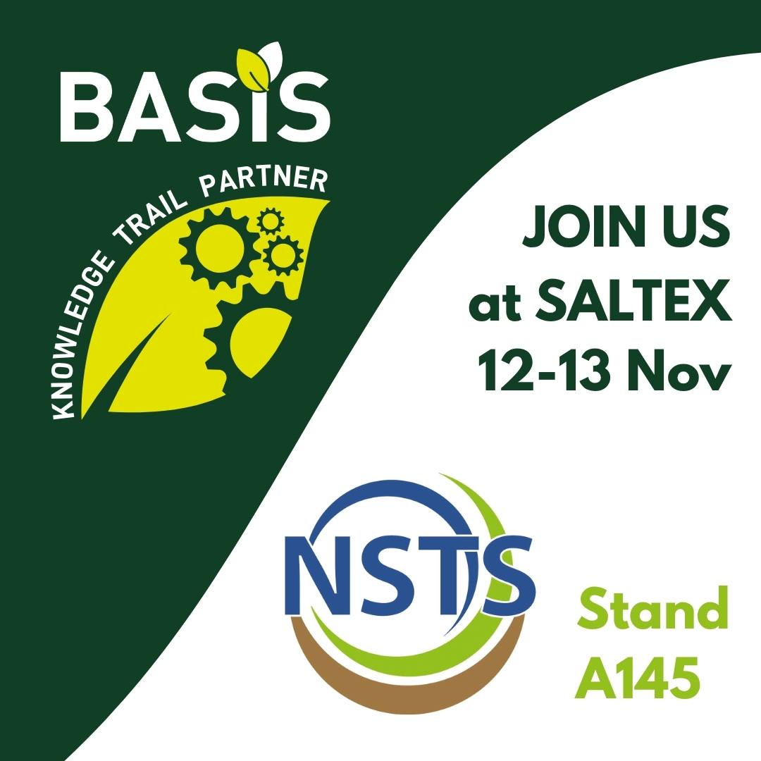 Join us at <a href="/SALTEX_show/">SALTEX | Turf Management Show</a> next week! 📣 We’ll be at Stand A145 as part of the <a href="/BASISRegLtd/">BASIS Reg Ltd</a>  Knowledge Trail.

Come and chat with us to learn more about NSTS and your legal obligations when it comes to sprayer and spreader testing.

#LandBasedIndustry #AmenitySector #RuralUK #NSTS