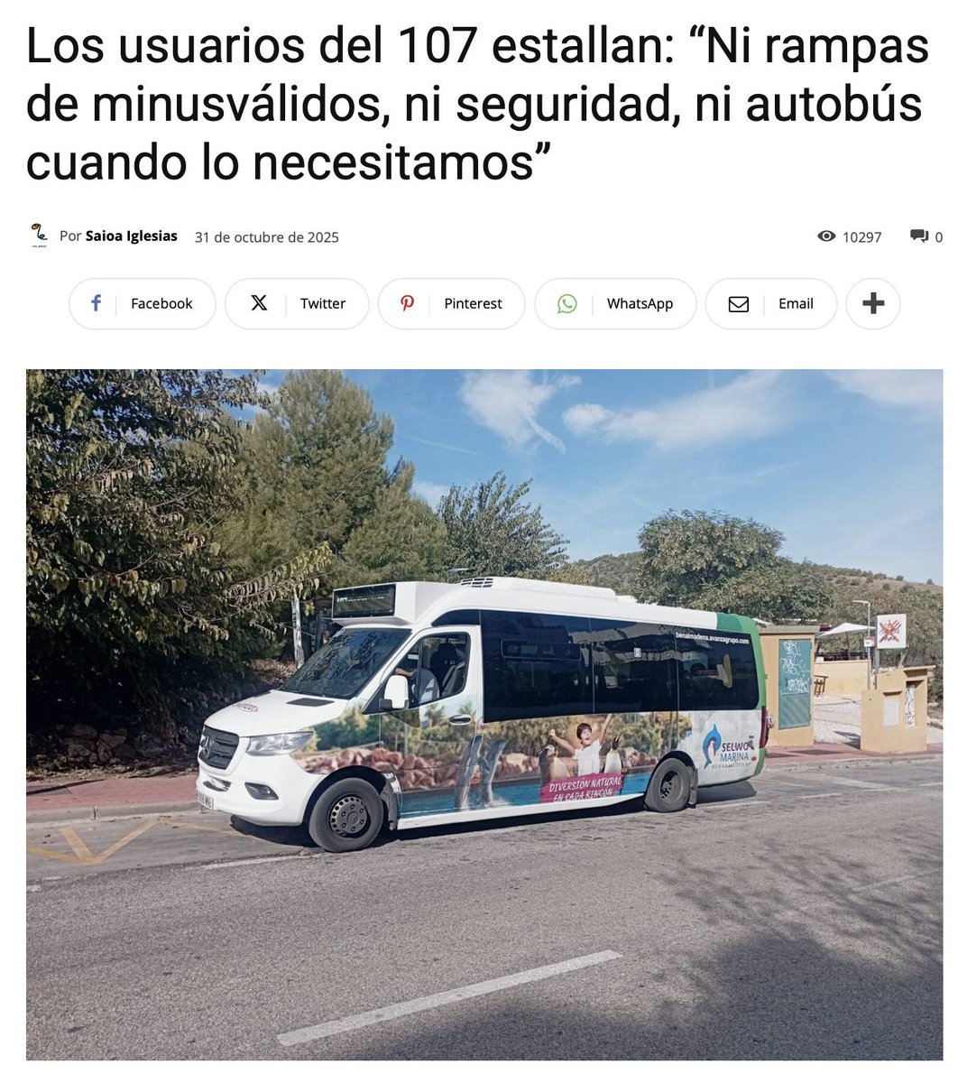 🌹Precisamente fuimos nosotros -<a href="/PsoeBenalmadena/">PSOE Benalmádena</a>- quienes impulsamos la gratuidad del transporte público en Benalmádena.

🚌Pero con el aumento de usuarios hay que invertir. Más líneas, más recursos y menor frecuencia. Y de eso, se ha olvidado el alcalde Lara.

🔗Puedes leer la