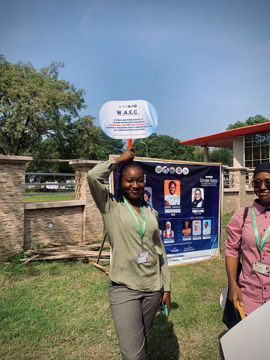 BlessingSu25141's tweet photo. At the Women and Empowerment Conference 2025
Theme- Gender Roles; Societal Religious and Academic Perspectives 
#WAEC2025 #Projectwaec #boscf #boscharityfoundation #YouthEmpowerment https://t.co/jgkUJSXNs0