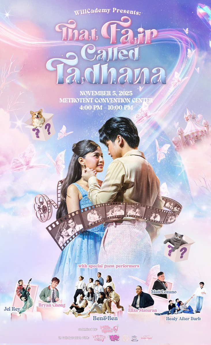 When destiny writes a love story, it looks a lot like this fair. That Fair Called Tadhana where every moment feels meant to be.

WILLCAlled TADHANA
WILLCAlled TADHANA
#ThatFairCalledTadhana
