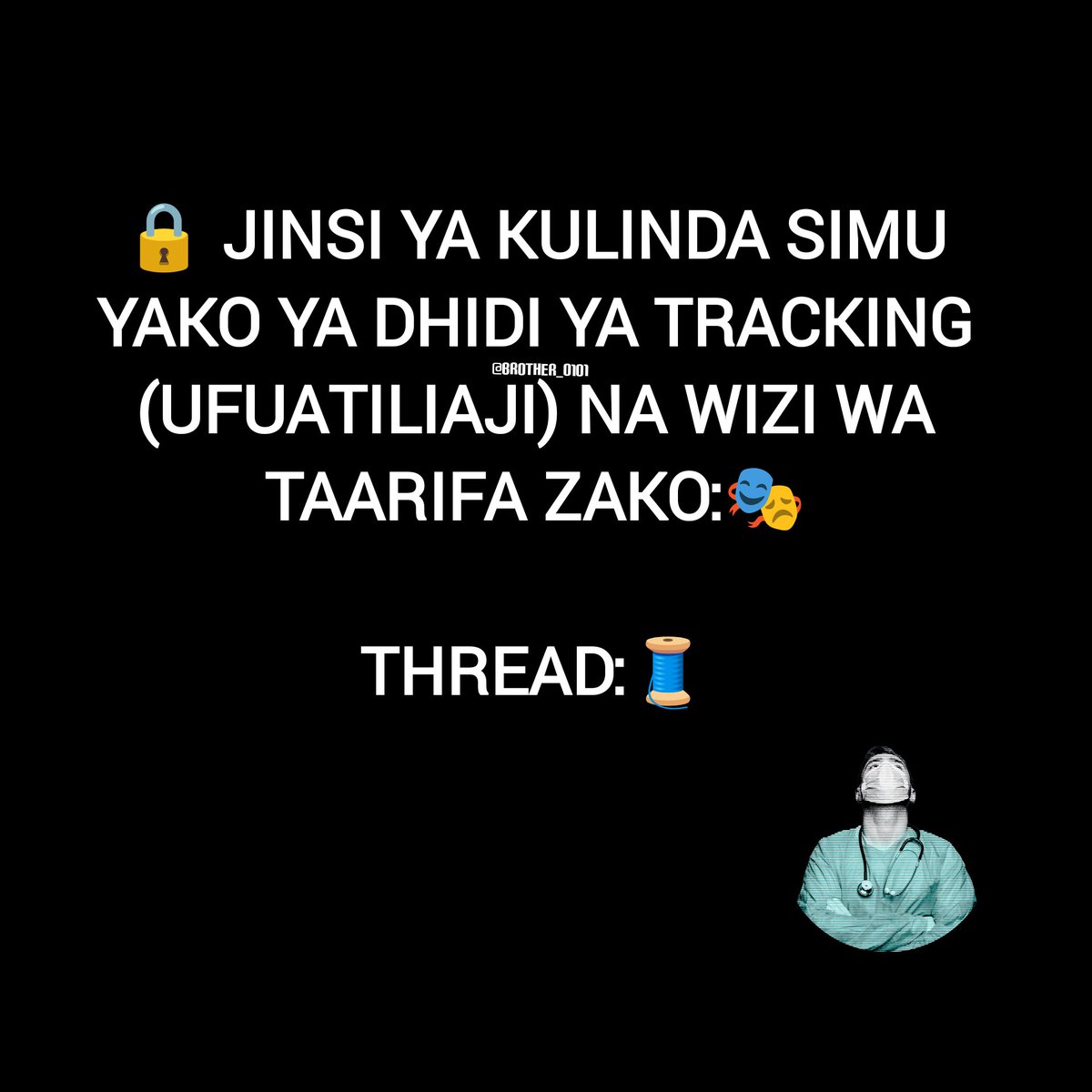 Hapa nimeleza njia rahisi na salama za kulinda simu yako dhidi ya ufuatiliaji, wizi wa taarifa, na udukuzi, ili kuhakikisha mawasiliano yako na faragha zako zinabaki salama kila wakati.

🛡️ 1. Zuia Watu Kujua Ulipo (Location):

Unawezaje kuzuia?
Repost &amp; bookmark., SOMA ZAIDI👇🏻