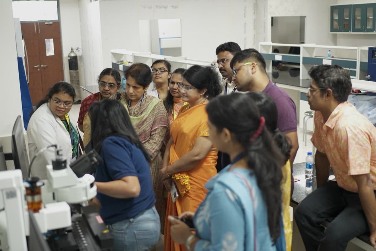 DSSImagetech's tweet image. Two days of CME and Hands-on Training Workshop on Karyotyping, FISH &amp;amp;
It&apos;s Applied Aspects on October 16-17, 2025, at the Department of Anatomy, AIIMS Kalyani, West Bengal.

#DSS #inspiredbytechnology #biotechnology #scienceandtechnology #workshop