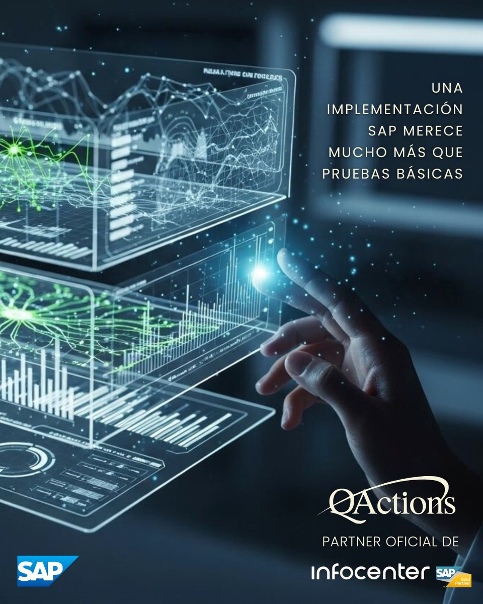 JoinQactions's tweet image. En QActions, con +15 años de expertise, cada implementación, migración o upgrade en SAP se ejecuta sin fricciones, sin errores y potenciando tu rentabilidad.

Nuestro propósito: asegurar el futuro de tu sistema.

#QActions #TestingSAP #SAP #QAQC #PruebasDeSoftware