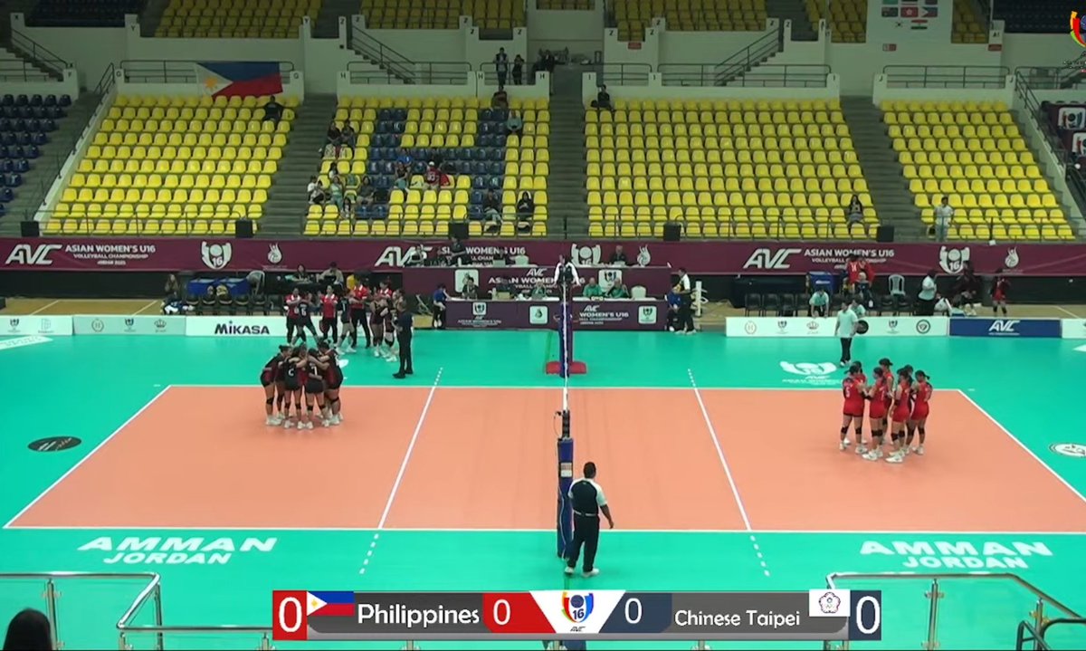 volleytrails's tweet photo. Now Playing: Classification Round (1-8)
๐ต๐ญ Alas Pilipinas vs ๐น๐ผ Chinese Taipei
Watch it LIVE: https://t.co/3fCMAbqnq6
#AVCU16 #Volleyball #AlasPilipinas https://t.co/2Csadp326p