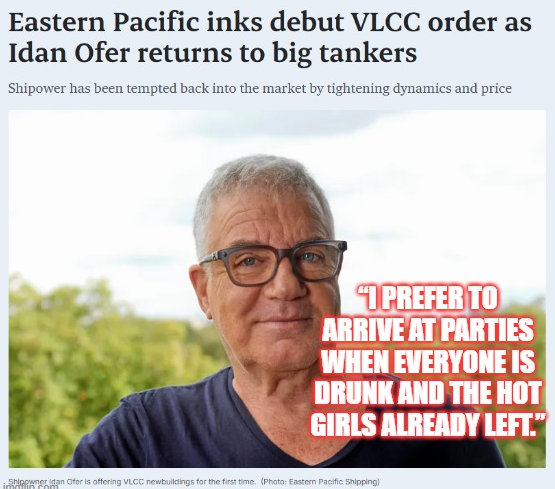 Oh look, another 2x VLCC order