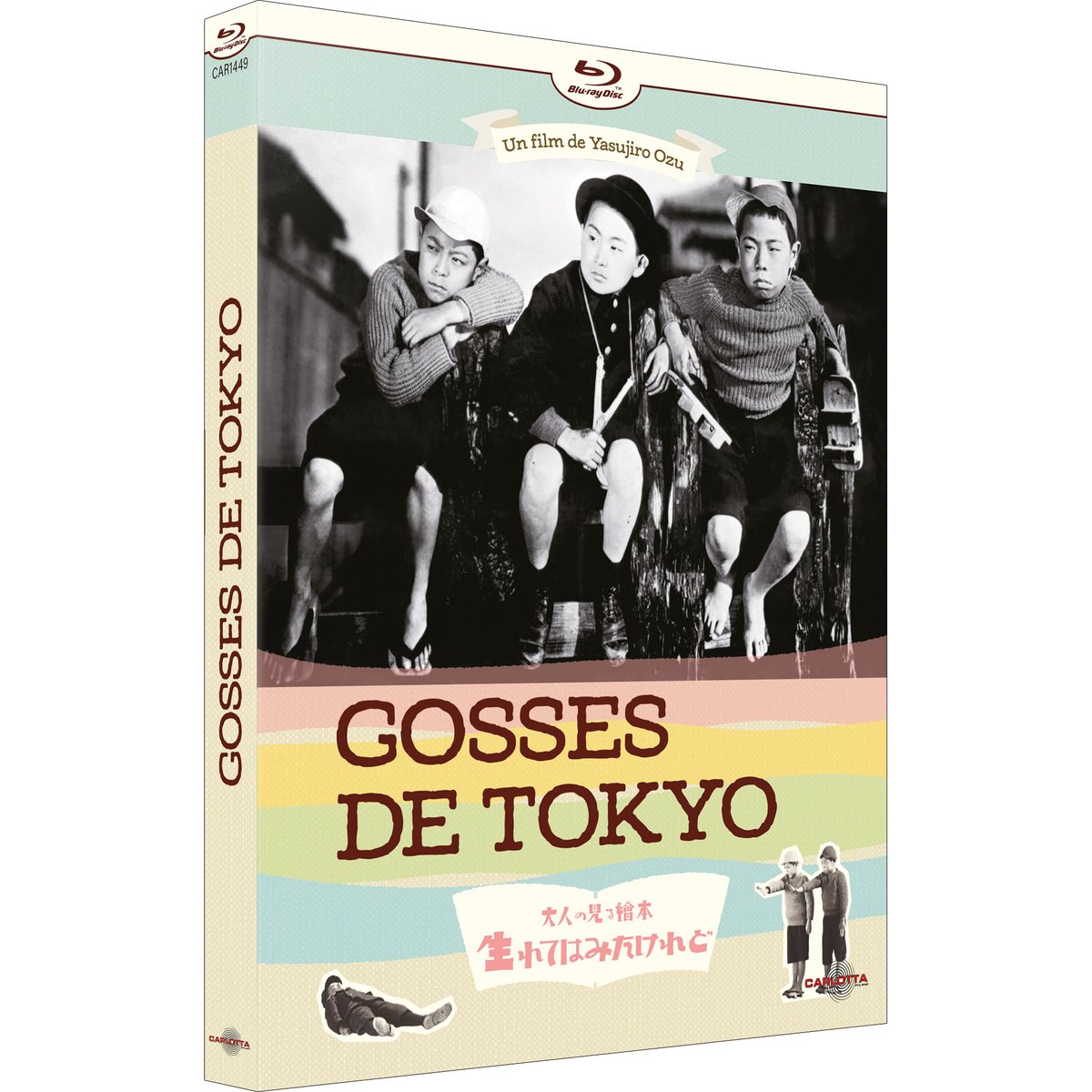 La rébellion de deux enfants japonais contre l’autorité parentale vue, en 1932 et en 1959, par Yasujiro Ozu, le peintre de la famille.

Test / critique : "Gosses de Tokyo + Bonjour" en Blu-ray chez <a href="/CarlottaFilms/">Carlotta Films</a> : dvdfr.com/dvd/c172624-go…