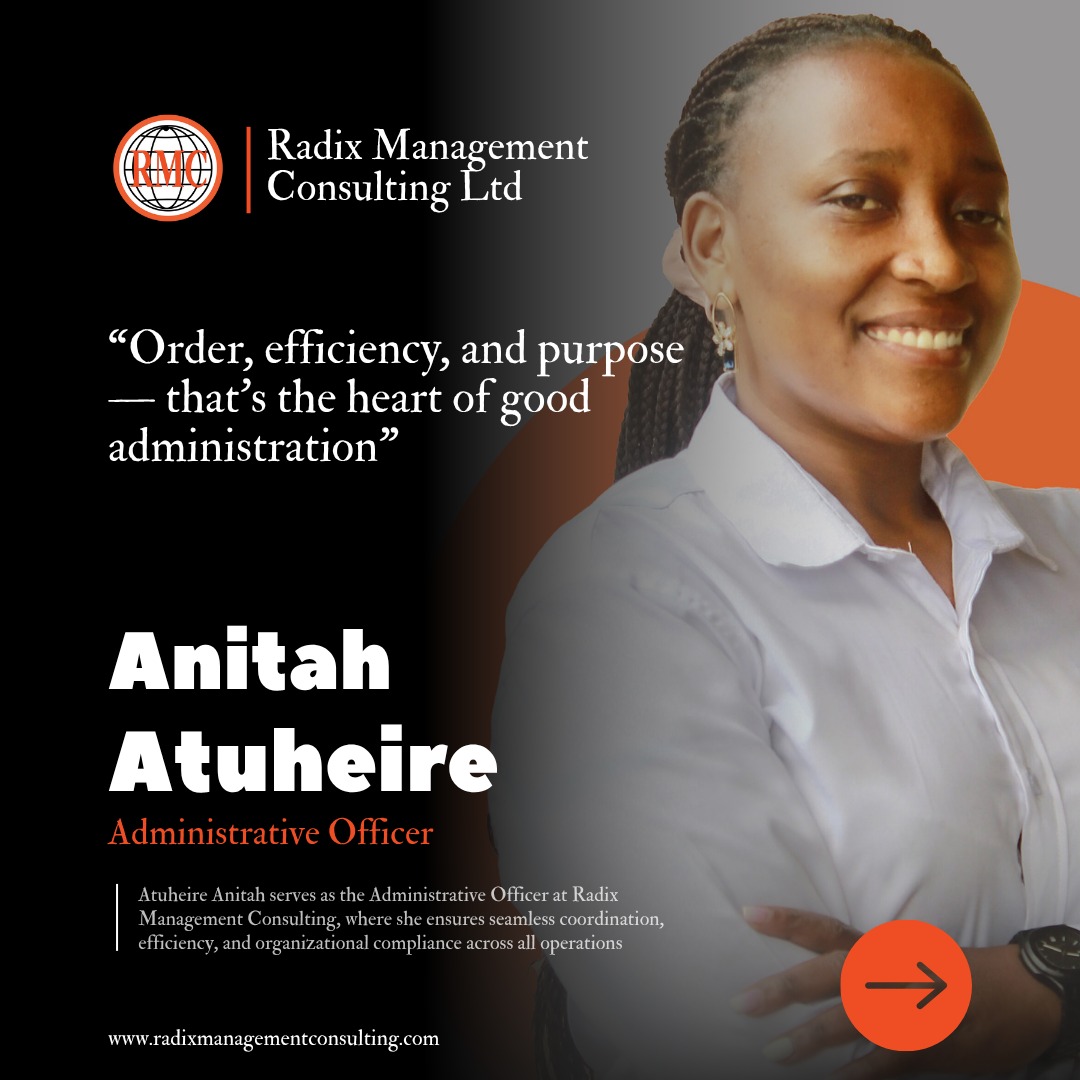 radixmanagement's tweet image. At Radix Management Consulting, our strength is our people.
Meet the team behind the strategies, insights, and impact.
Professional. Dedicated. Results-driven.

#TeamRadix #ManagementConsulting #BusinessGrowth #Uganda