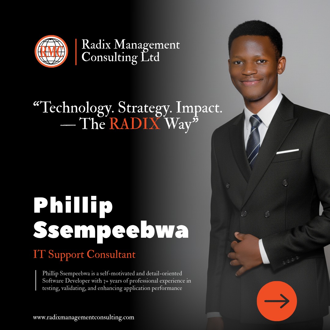 radixmanagement's tweet image. At Radix Management Consulting, our strength is our people.
Meet the team behind the strategies, insights, and impact.
Professional. Dedicated. Results-driven.

#TeamRadix #ManagementConsulting #BusinessGrowth #Uganda