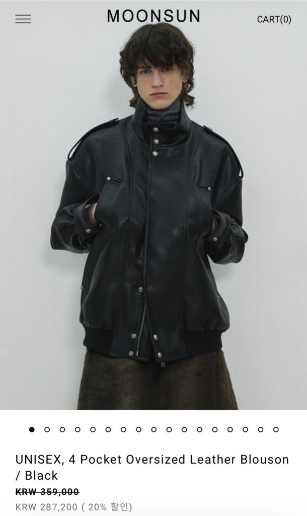 👔251101 방탄소년단 BTS #뷔 #김태형 가죽자켓 정보

문선 MOONSUN
[ UNISEX, 4 Pocket Oversized Leather Blouson / Black ]

🔗 m.moon-sun.co.kr/product/detail…