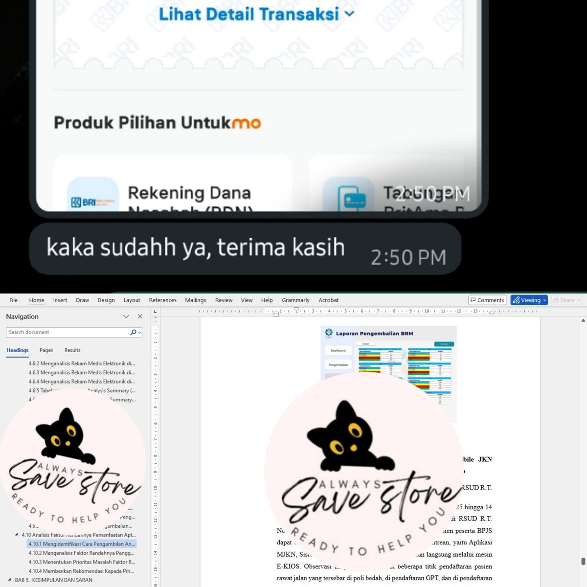 readytohelppp's tweet image. 🫧Bubble currently💐
#daftarisi #formating #rapihinword 
🗣: kak aku mau dipakein daftar isi, gambar, tabel, lampiran yg pake caption, urut dan otomatis ya!? OKE BISA BUB. 
Yuks tidak perlu ragu lagi, pakai jasa ketik di bubble yaa hmu by dm or telegram🫰🏻🫧