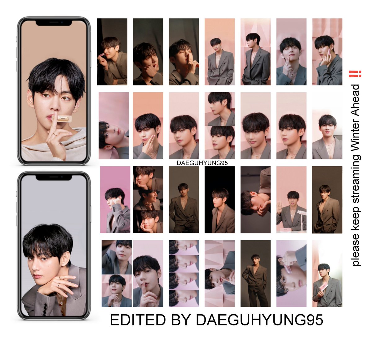 daeguhyung95's tweet photo. #TAEHYUNG for Yunth Wallpaper - thread 

#TaehyungxYunth the diVine https://t.co/NpAZnOaqlh