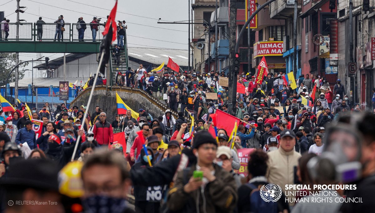 UN_SPExperts's tweet photo. #Ecuador postpones visit by UN Working Group on peasants’ rights. The visit would have been a timely &amp; valuable opportunity for constructive engagement with the Government and communities on advancing peasants and rural workers' rights in the country.

https://t.co/6qDI5v5o5k https://t.co/NEtVBhmCuj