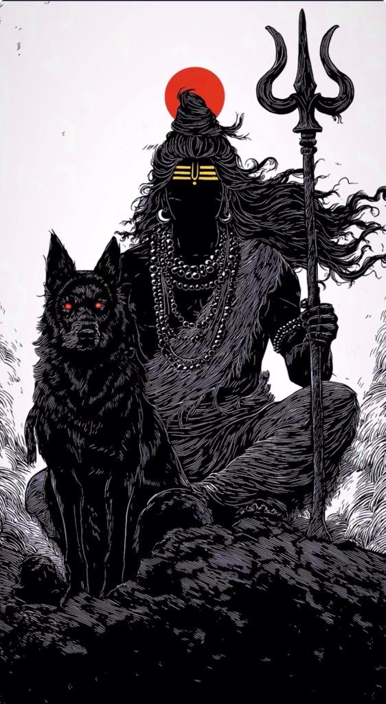 DivineWallz's tweet photo. Kaal Bhairav🔱 https://t.co/Abw3WuXk10