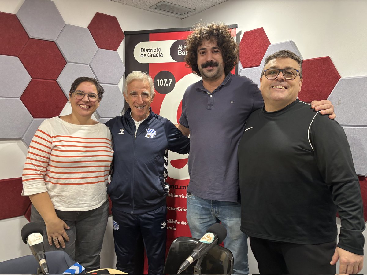🧑🏻‍🏫Toc amb el Mestre

🎙️Aquesta setmana ens ha visitat en <a href="/JosepMariaGeneC/">Josep Maria Gené</a> director esportiu del masculí del <a href="/CEEuropa/">Club Esportiu Europa</a> amb el que analitzem aquest inici de temporada i parlem dels reptes de futur

📻:radiogracia.net/embed/podcast?…

#RàdioGràcia #VilaDeGràcia #FutbolCat #1RFEF