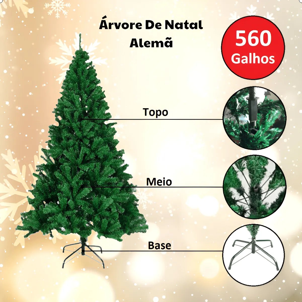 Admnildo's tweet image. 🛍️Taira Home Árvore De Natal Alemã Verde 1,50m 560 Galhos Pinheiro

De: R$ 199,90
Por: R$ 120,54 🔥

🏷️ Use o cupom: VALEPROMO

🛒 Compre aqui: mercadolivre.com/sec/19qsRB6

Frete grátis

Promoção por tempo limitado

#Natal #Árvore #Cupom #Alemã #FinalDeAno #Neymar #Família #BomDia