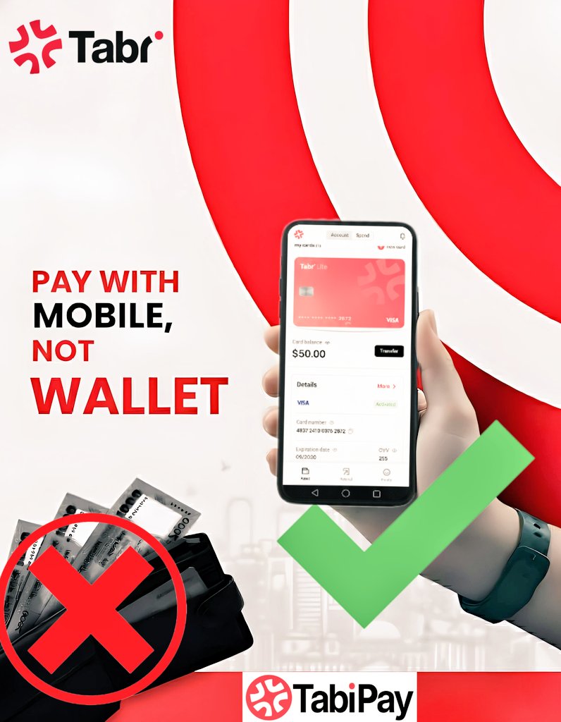 Why pay the old way? Take the freedom of your mobile, not the burden of your wallet. Use TabiPay, say 'yes' to a new lifestyle