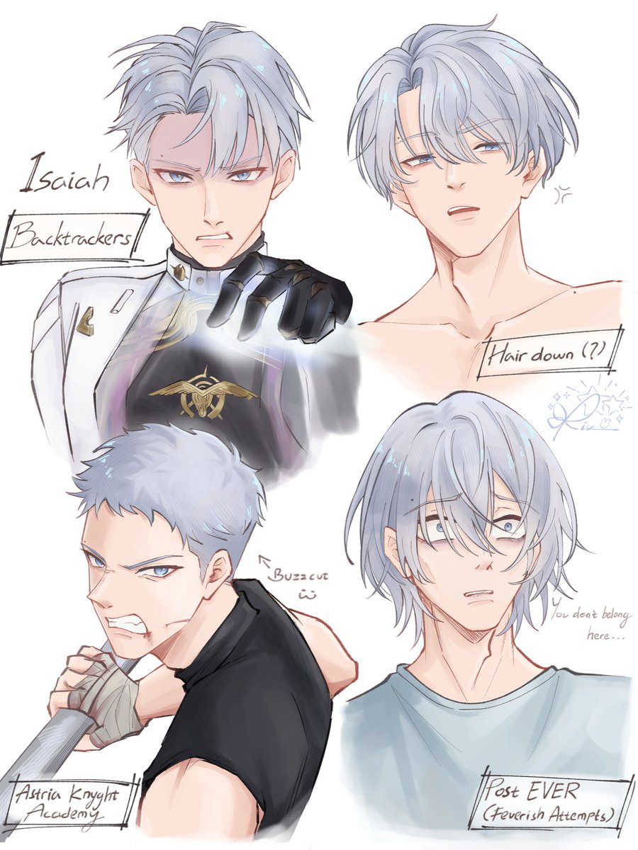 StarlitXav's tweet image. Isaiah

Which one do you think suit his looks the most? 👀
#LoveandDeepspace