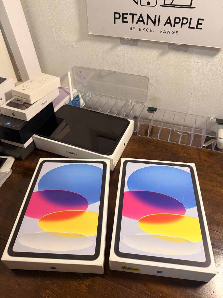excelfangs's tweet image. WTS IPAD Gen 11 Blue 128 GB NEW
Rp5.8jt aja, Gas!
- Free Microsoft 365
- Segel Greenpel
- Garansi Resmi Apple 1 Tahun Klaim bisa klaim di IBox, Digimap, MitraCare

COD Jakarta Sekitarnya - Kirim2 bisa ya
Stok Terbatas
tag. Jual Mini 6 air wtb Iphone M1 Pro 5