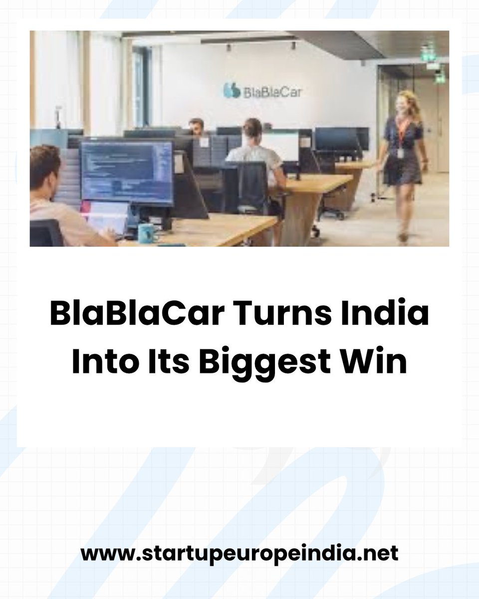 BlaBlaCar Turns India Into Its Biggest Win.
app.startupeuropeindia.net/feed/blablacar…

#india <a href="/BlaBlaCar/">BlaBlaCar</a> <a href="/BlaBlaCarIN/">BlaBlaCar India</a> @Nicolasbrusson <a href="/MORTHIndia/">MORTHINDIA</a>