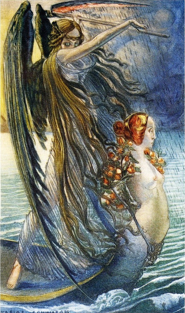 カルロス・シュヴァーベ、「La Femme aux Roses」 カルロス