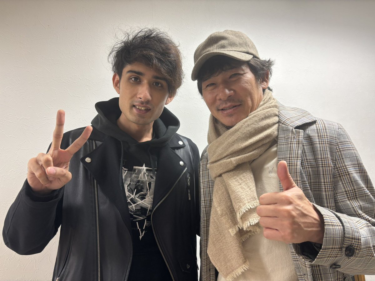 とある案件で伊原剛志さんとご一緒させて頂きました！！🙌
伊原さんありがとうございました🙇‍♂️
