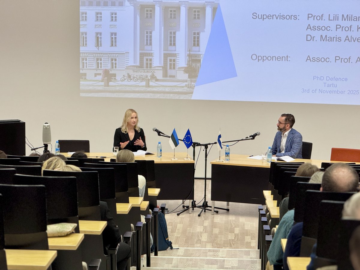 HannaKariis's tweet photo. 🎓End of an Era! I successfully defended my PhD in Gene Technology at @unitartu. 🎇 https://t.co/RxCbtyeexy
