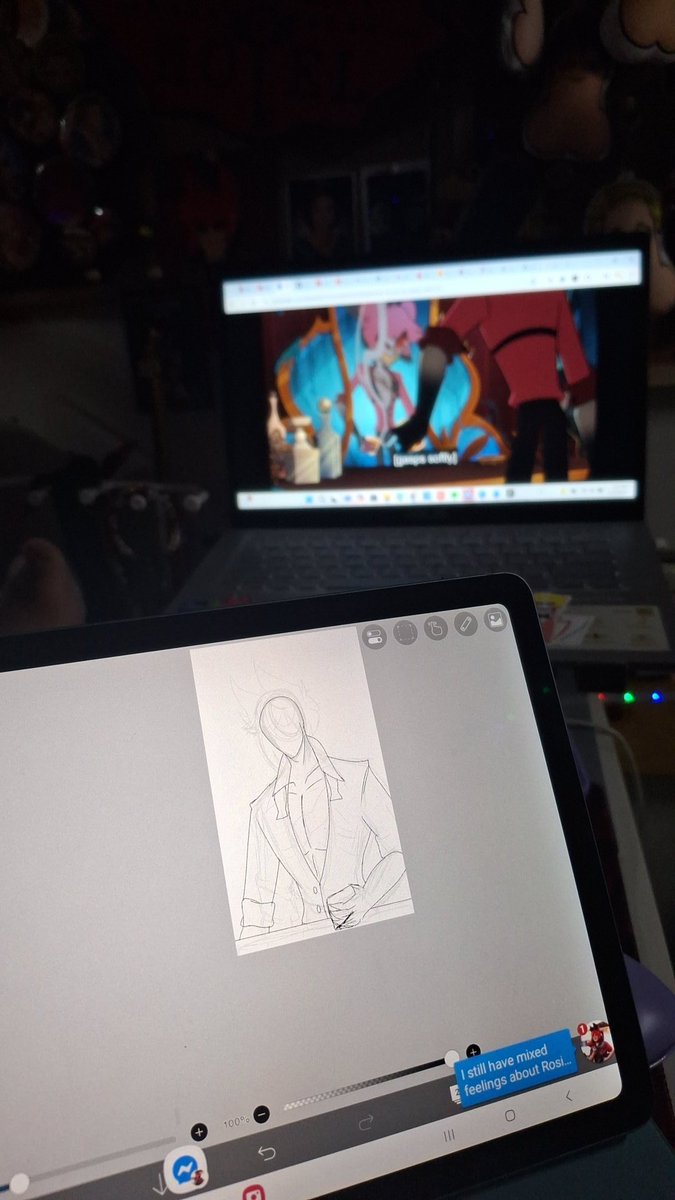 i cannot stop myself talaga. Dun tayo sa POV ng salamin #hazbinhotel #hazbinhotelspoilers