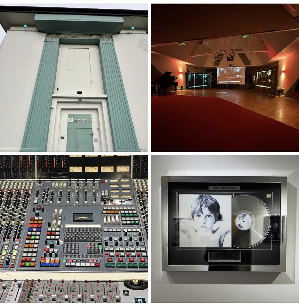 A pilgrimage to the legendary <a href="/WindmillLaneRec/">Windmill Lane Recording Studios</a> in Dublin, where, in its current location, <a href="/U2/">U2</a> <a href="/The_Cranberries/">The Cranberries</a> <a href="/RollingStones/">The Rolling Stones</a> and many others have recorded