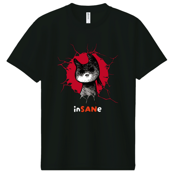 先日発売しました、インセインTシャツは、ご好評いただきほぼ品切れに