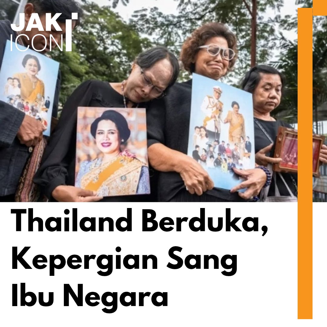 jak_icon's tweet photo. Kabar duka tengah menyelimuti negara Thailand. Pasalnya sang ibu negara teah berpulang beberapa waktu lalu. Ikuti kisaj perjalanan hidupnya hanya di https://t.co/neTvdIRF72 https://t.co/Y6pR2lGDjy