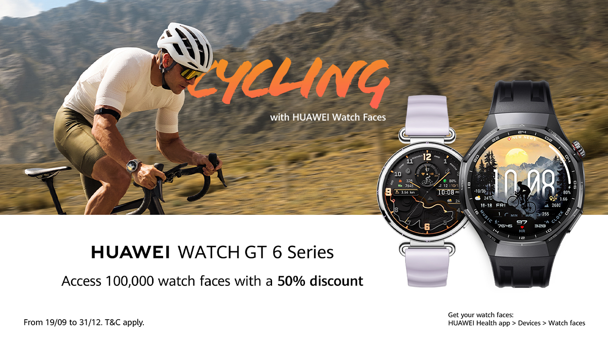Ride Smarter with HUAWEI #WatchFaces ⌚🚴‍♂️
Track key stats at a glance:
💨 Speed 🕒 Duration
💓 Heart Rate 🔥 Calories
🏁 Distance 🌦️ Weather
Explore them all in #HUAWEIHealth
👉consumer.huawei.com/en/mobileservi…
