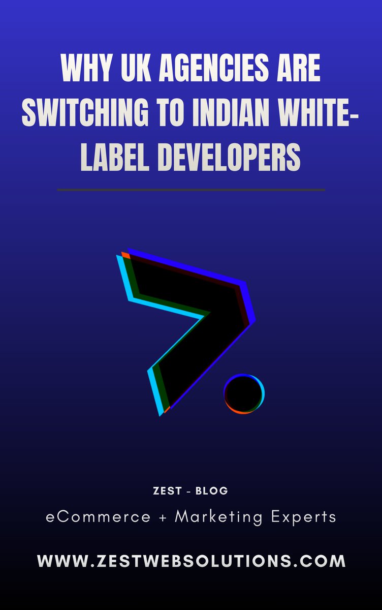Zestwebs's tweet image. Why So Many UK Agencies Are Switching to Indian White-Label Developers

🔗 Read the full post here for insights &amp;amp; checklist:
👉 zestwebsolutions.com/why-uk-agencie…

#WhiteLabelAgency #ShopifyExperts #SEOReseller #DigitalAgencies #Outsourcing #WebDevelopment #ZestWebSolutions