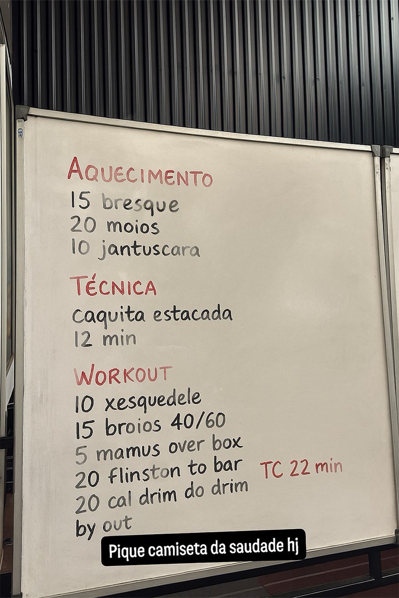 Treininho hoje foi pesadíssimo no cross 🏃🏽‍♀️💪🏻