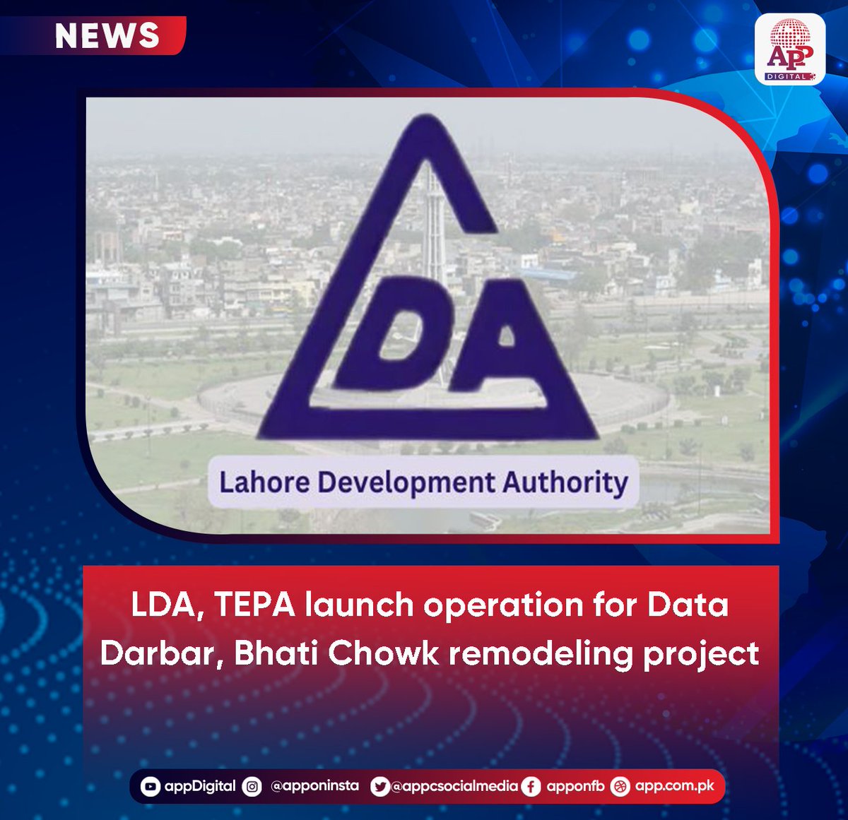 appcsocialmedia's tweet image. Significant progress has been made in Data Darbar and Bhati Chowk remodeling and expansion project, as the LDA and TEPA teams carried out a large-scale joint operation in collaboration with the district administration and the Auqaf Department
#DataDarbar #UrbanDevelopment #LDA