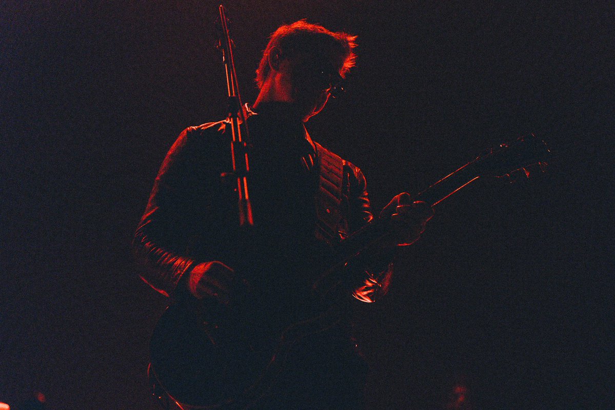 Interpol's tweet photo. Thanks for your patience ⚡ Pre-sale tickets for our UK &amp; EU 2026 tour with @BlocParty are live now. If you haven’t already, join The Big House community &amp; download the Medallion app for pre-sale access &amp; details - https://t.co/Hcq5HRjt21

📸: @atibaphoto https://t.co/5MvsKwft7R