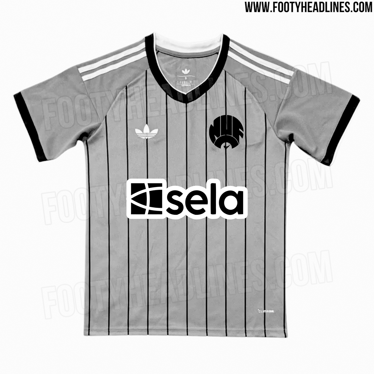 pmbonar's tweet photo. @Retro_NUFC Disappointed. Having just seen the Scotland away kit on @FootyHeadIines I was hoping for silver pinstripes from the 80s. Excuse the terrible mock-up but think it would work. https://t.co/asNqZFQfi8
