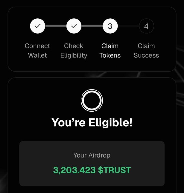 It's $TRUST DAY ✨ 

small win achieved internally 👁️😘

Ty <a href="/0xIntuition/">Intuition 👁️</a>