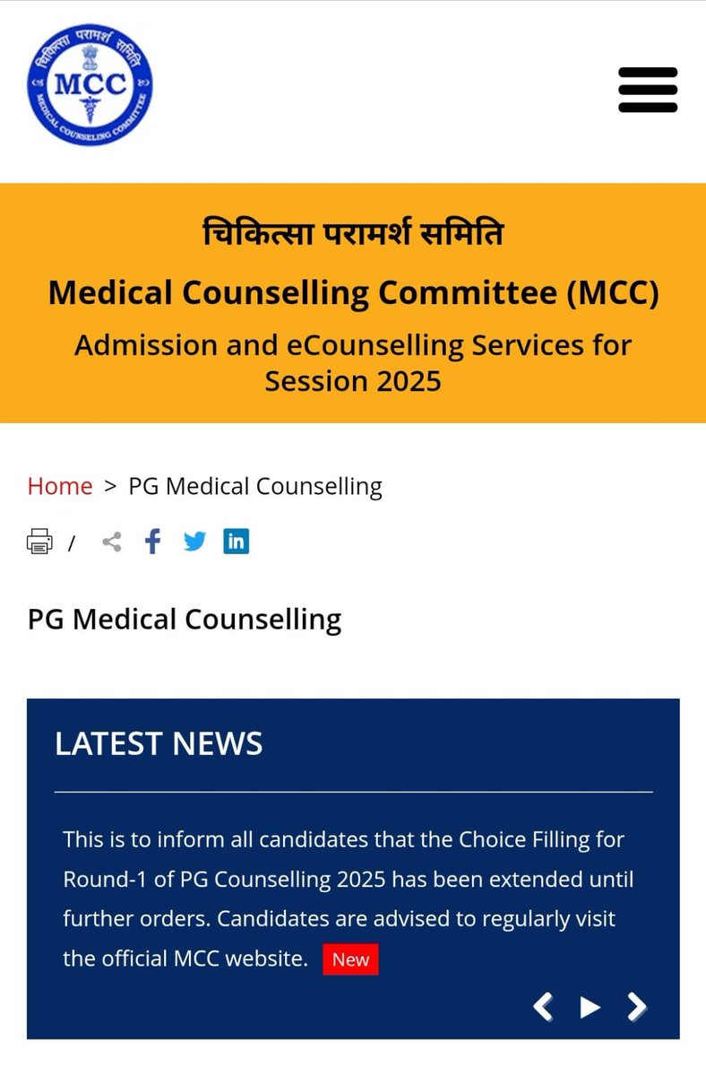 This right here is my problem with the system we're stuck with. Why even schedule things months in advance if you can't meet the first deadline.  No wonder the government employees get criticised. Set realistic timelines or just don't. Irresponsible. Be better #neetpg2025