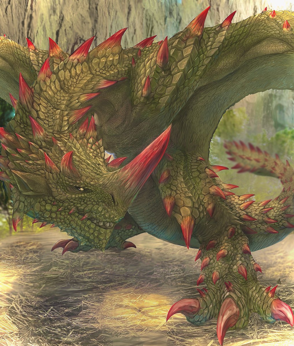 エスピナス描きました