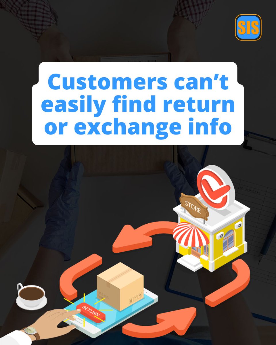 sisindia's tweet image. Customers can’t find return info? 🤔📦
Hidden or confusing policies kill trust and sales.
Keep it simple, visible &amp;amp; hassle-free to boost confidence and loyalty. 💡

#EcommerceTips #CustomerExperience #ReturnPolicy #CustomerTrust #SimpleIntelligentSystems