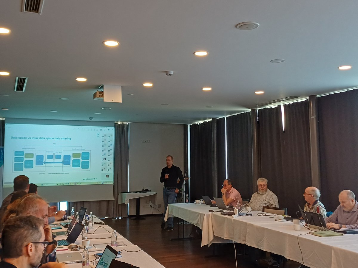 DS2_EU's tweet image. 🛣️ #DS2 in motion. We&apos;re deep into the 2nd day of our project meeting, and discussions are ongoing.

We&apos;re not just planning but building solutions to connect dataspaces.

➡️ Follow us: dataspace2.eu

#EUOpenData #Datacuration #DataSpaces #Innovation