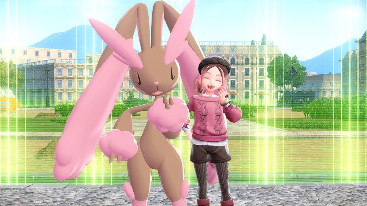 bb___30p's tweet image. クリアしたので概念コーデ🥰！
色ミミロップかわいい🩷🤎

#PokemonLegendsZA