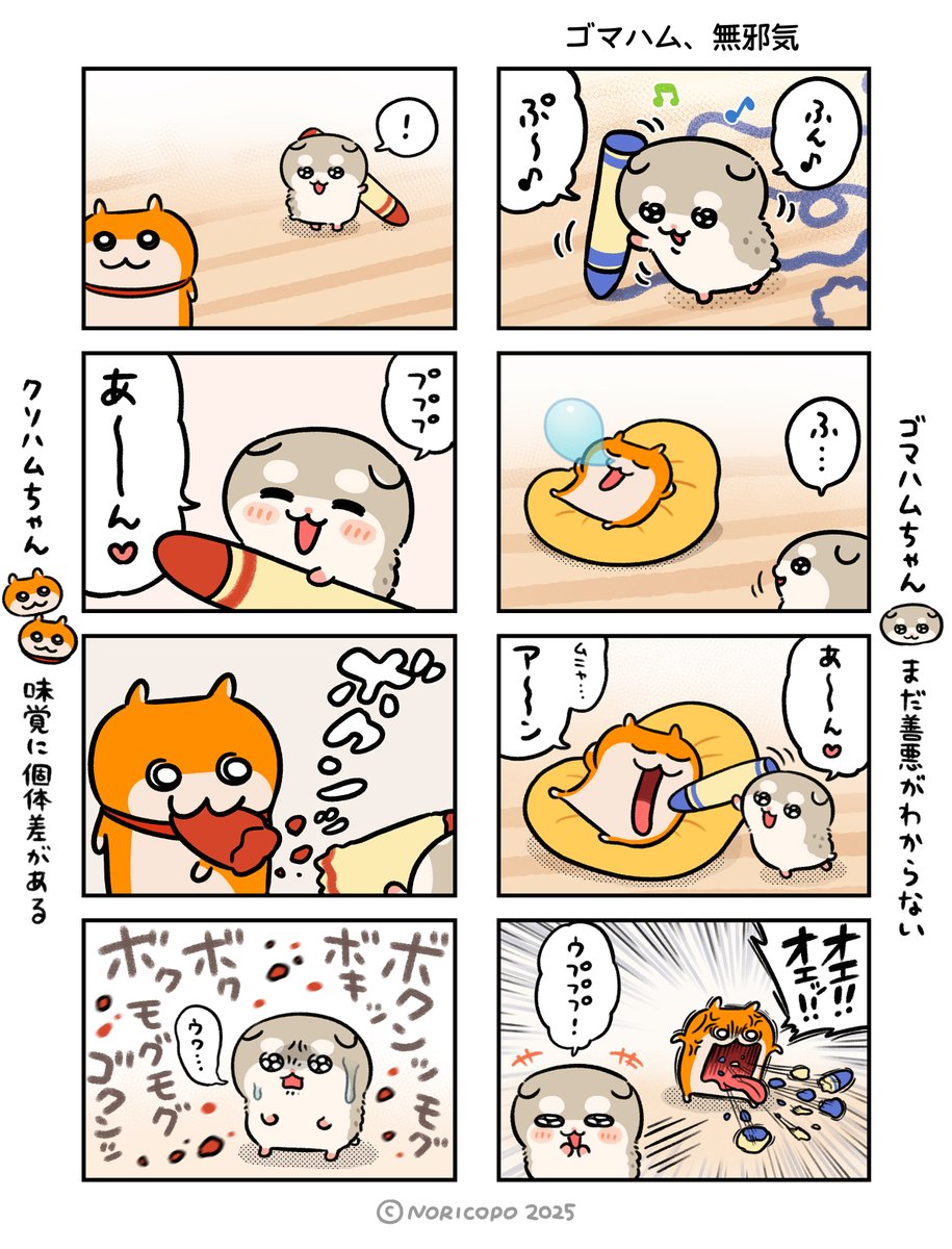 ゴマゴマ🎶 #ゴマの日 #ゴマハムちゃん