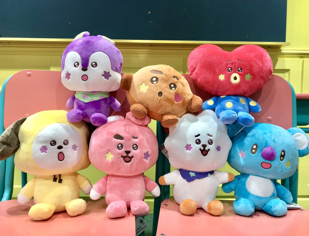 BT21 The Journey もふぐっとぬいぐるみ 全7種 7個セット BT21 The Journey