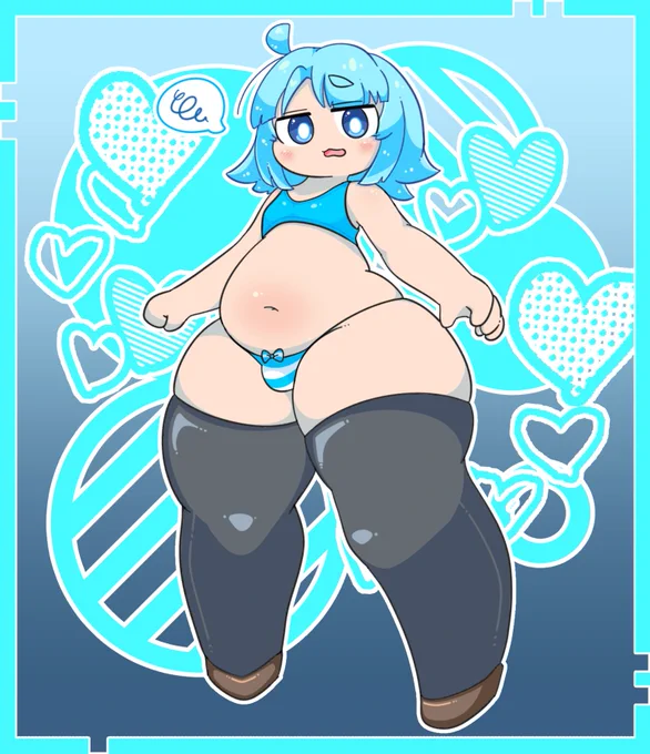 なんと、差分も描きました 裸ではないがせんしちぶだ!要ハサミ。