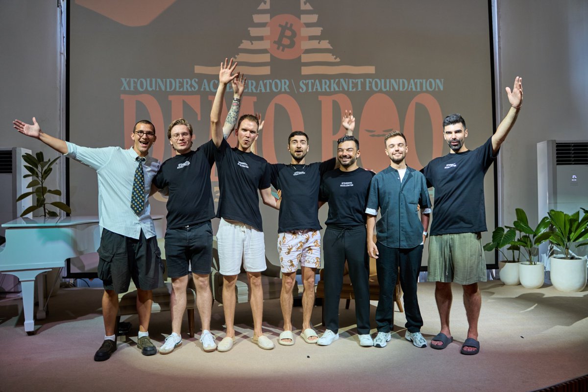 Four weeks of the XFounders x <a href="/StarknetFndn/">Starknet Foundation (BTCFi arc)</a> Bootcamp in Bali flew by fast, and somewhere along the way, real magic happened. ✨

What started as an idea to bring founders, mentors, and partners together became PopUpCity, a living community built on energy, trust, and growth. 🌴