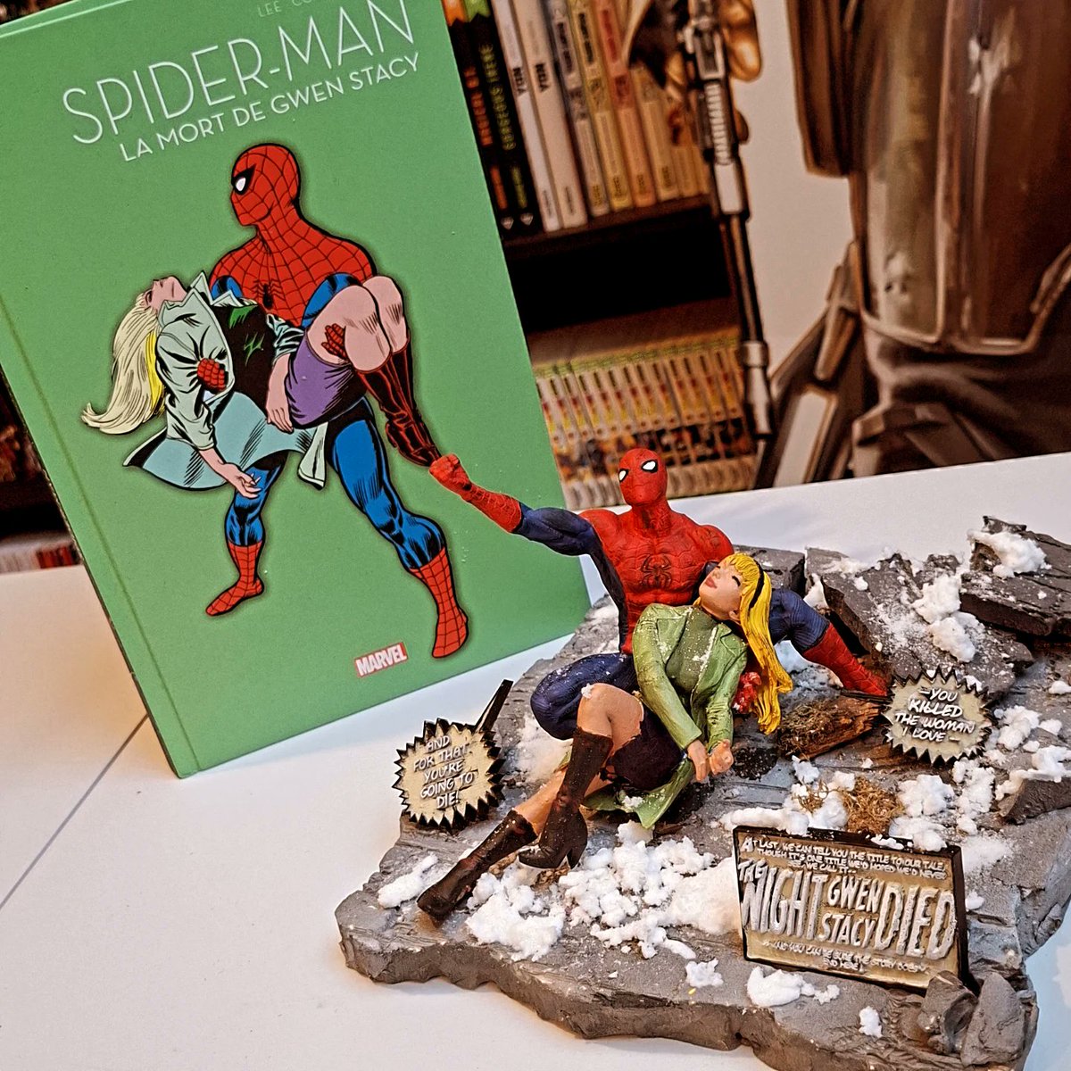 jesuisunnoobs's tweet image. Imprimé en 3D, peint à la main…
J’ai tissé ça moi-même, sans radioactivité (promis) 🕷️🎨
.
#3DPrint #SpiderMan #GeekArt”
