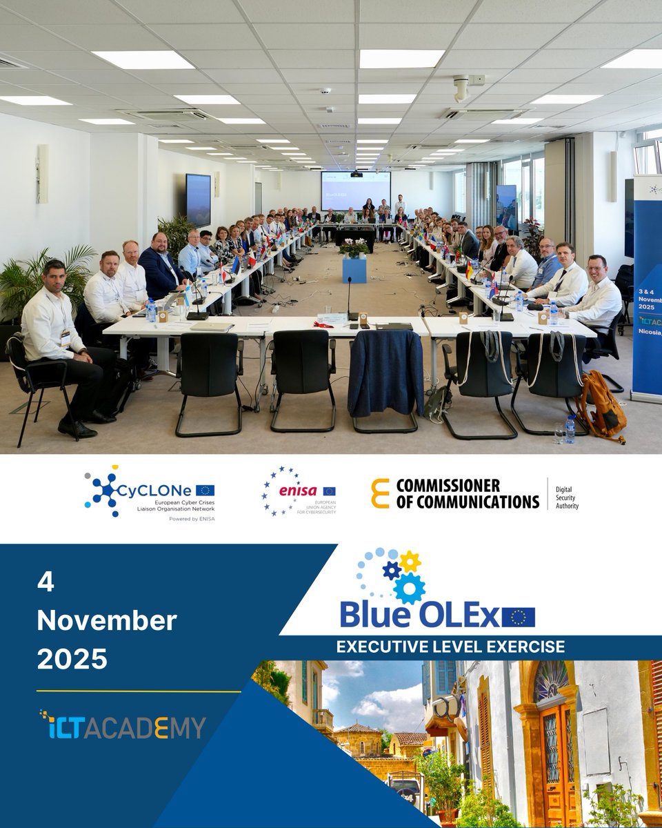 BlueOLEx 2025: Strengthening Europe’s Cyber Crisis Readiness

Cyprus hosts the EU’s flagship executive cyber crisis exercise under the Danish EU Presidency.

Driven by the revised EU Cybersecurity Blueprint 2025 and inspired by real-life large-scale incidents, BlueOLEx 2025