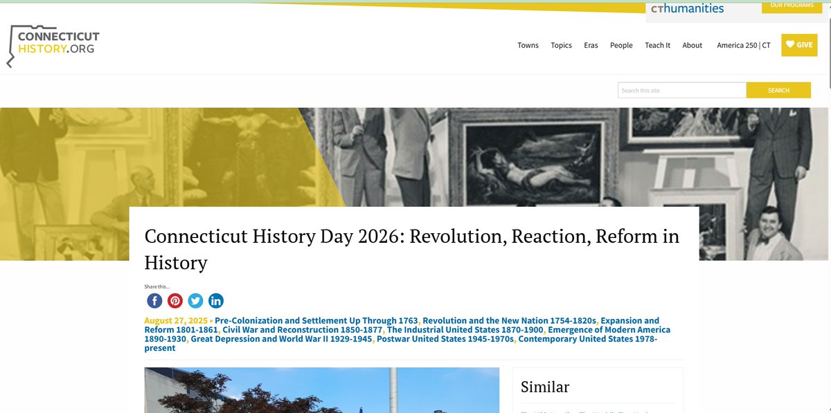 CT History Day tweet media