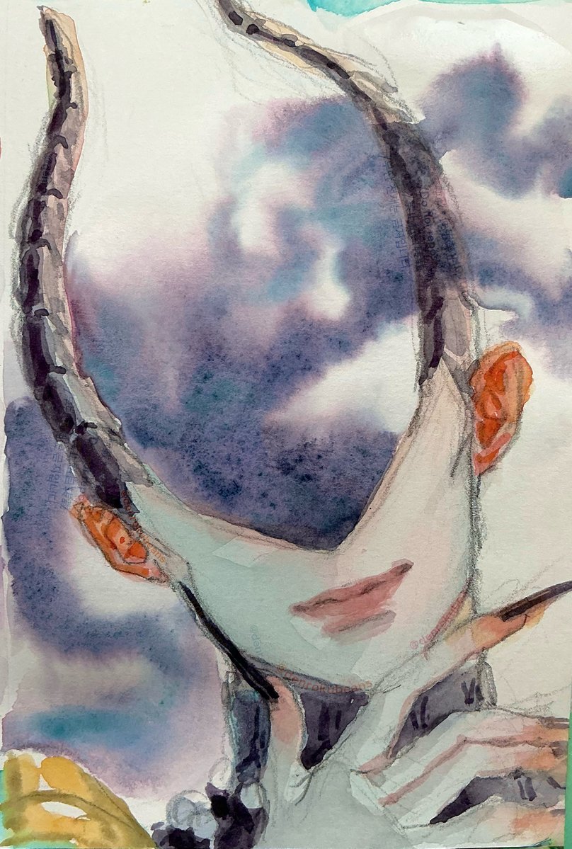 ˗ˏˋ ✧˖° 完成 .ᐟ.ᐟ ˎˊ˗

Ashiok💜💙🖤

「　黒い霧　」

アナログ透明水彩